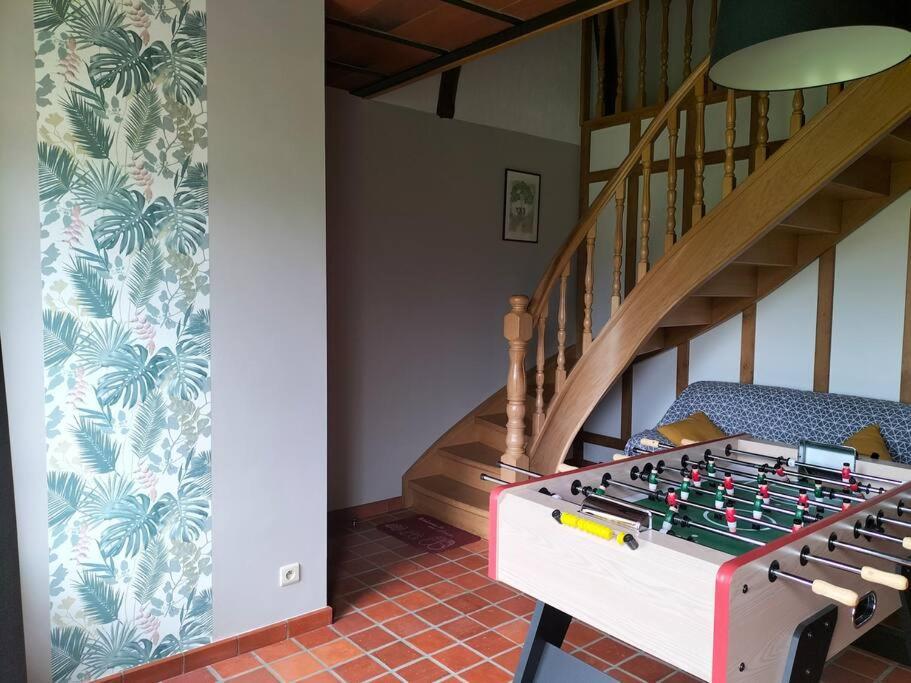 Gite La Dame Au Lit Gite A La Ferme Momignies Exteriör bild
